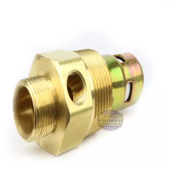 Brass Air Compressor 3/4" Male NPT X 1/2" Compression In Tank Check Valve USA