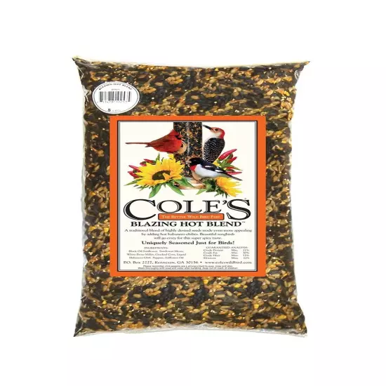 Cole's BH20 Blazing Hot Blend Bird Seed, 20-Pound