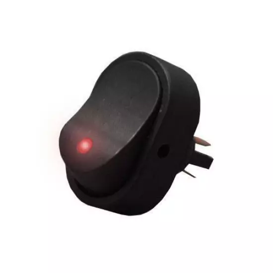 MadJax Universal Rocker Red LED Switch for Golf Cart