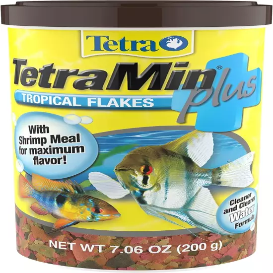 ,Tropical Flakes, Cleaner and Clearer Water Formula 7.06 Ounce (Pack of 1)