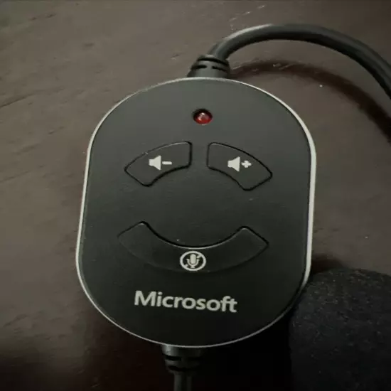 Microsoft LifeChat LX-3000 Stereo Headset Gaming PC Computer USB Wired