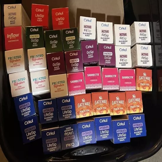 Cirkul Flavor Cartridges Variety Lot Of 16 Not All Lots The Same They Vary