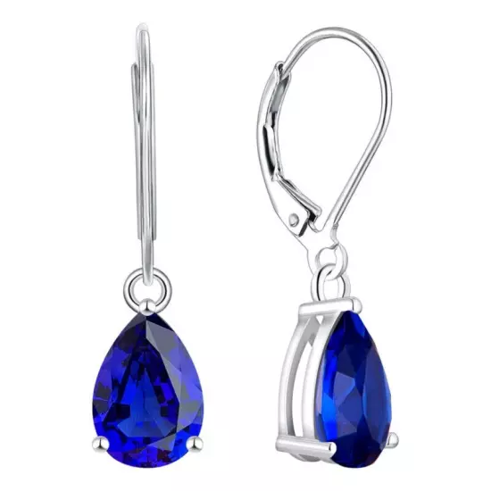 Fashion Cut Zircon Water Drop Stone Earrings For Women Wedding Party Jewelry 