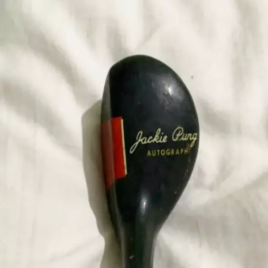 VINTAGE ANTIQUE JACKIE PUNG AUTOGRAPH MODEL 77 5 CLUB DRIVER GOLF