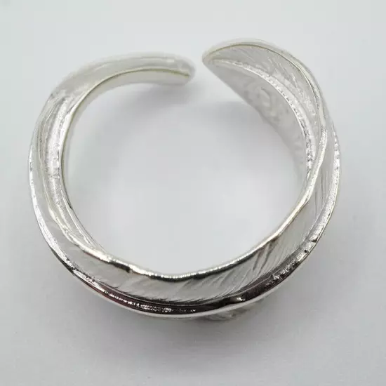 goro's Silver Feather Ring JP Size No.19 Jewelry Japan Original Limited