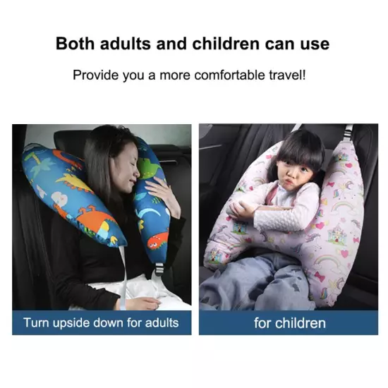 Car Seat Kids Travel Pillow Neck Head Support Cushion For Children Car Safety