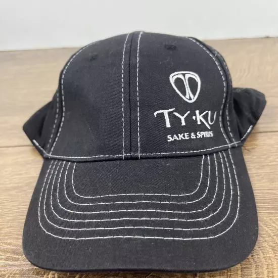 Ty KU Cap Hat Black Cap Hat Adjustable Hat Black Adult Hat