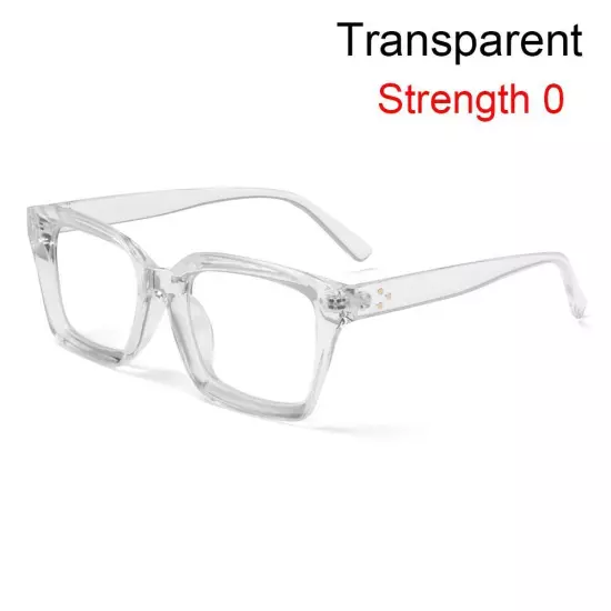 Square Oversized Reading Glasses Presbyopia Eyeglasses Large Frame