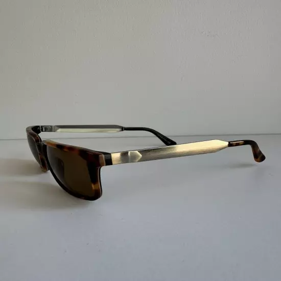 Paul Smith Shawford Brown Gold Polarized Italy 55-17-145 