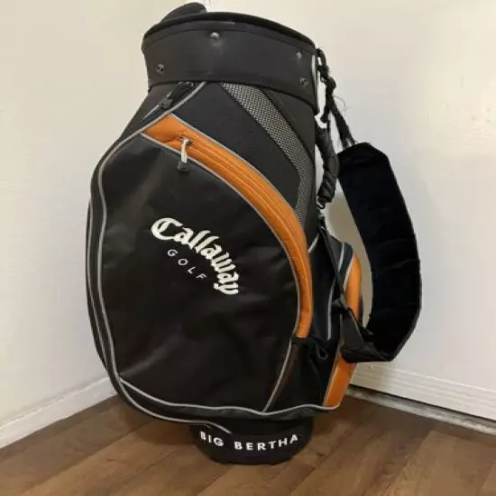 Callaway Big Bertha Palm Valley 45th Invitational Staff Bag Orange/Black