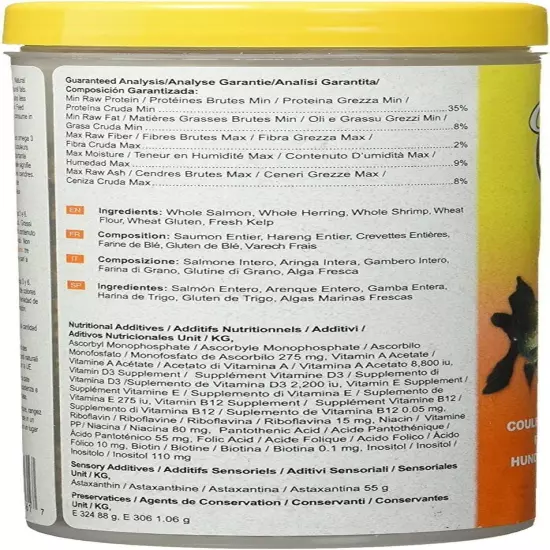 Omega One 3 Pack of Goldfish Medium Pellets, 8 Ounces Each