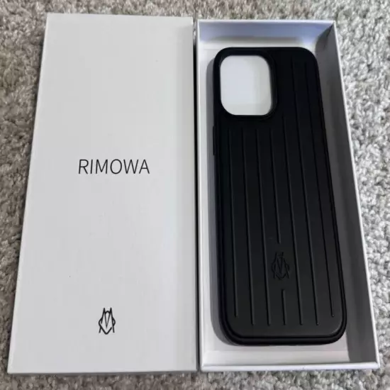 Rimowa Iphone Case Aluminum For 15 Pro Max Open Box Black