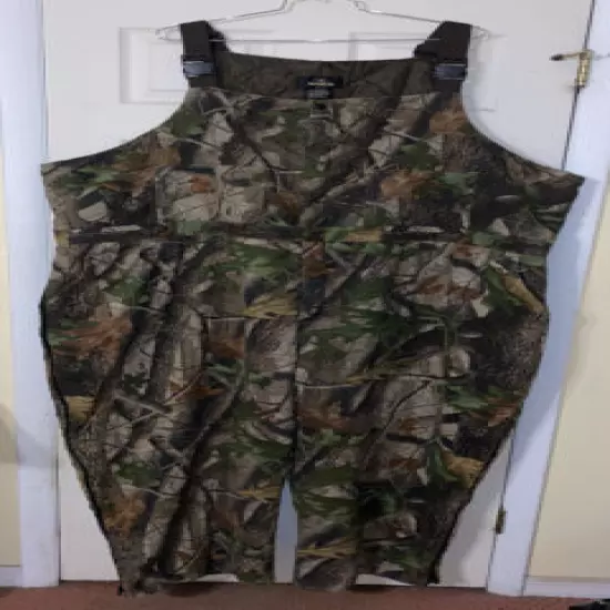 Redhead Realtree Hardwood Camo Quilted Bib Overalls Men’s 6XLT Tall