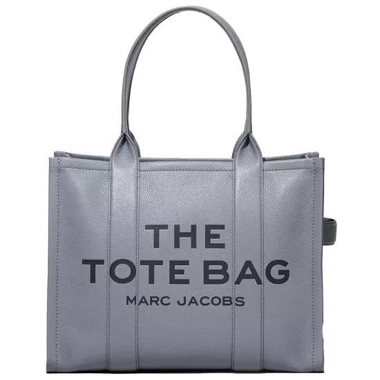 Marc Jacobs Wolf Grey "The Large Leather Tote Bag" H020L01FA21 050