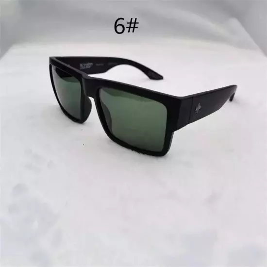 Spy Cyrus Men's HD Polarized Sunglasses Matte Black Happy Lens Shades Brand