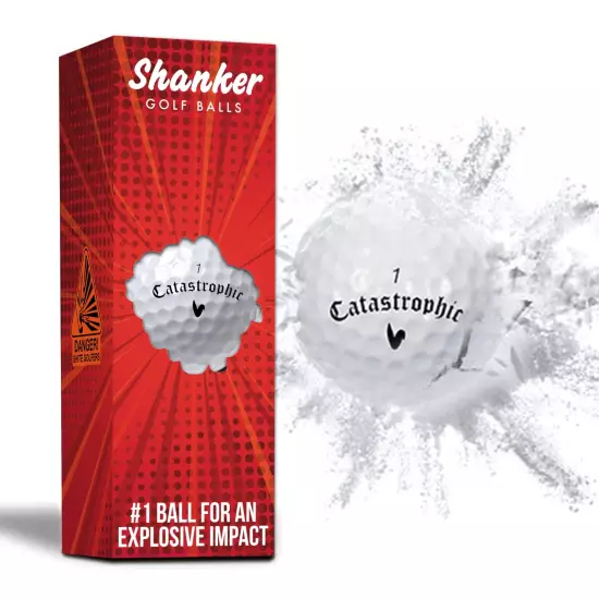 Exploding Balls - Prank Balls That Explode on Impact - Funny Joke for Golfers...