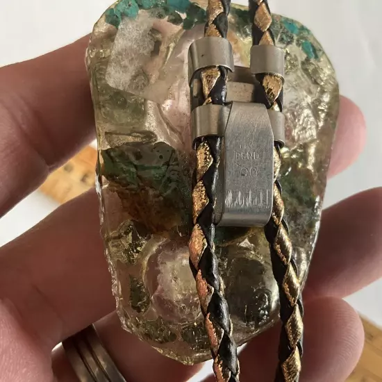 Vintage Homemade Bolo Tie