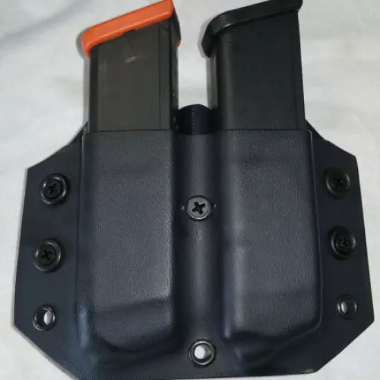 Fits a Glock .45/10mm Double Stack Single, Double or Triple Mag Pouch 