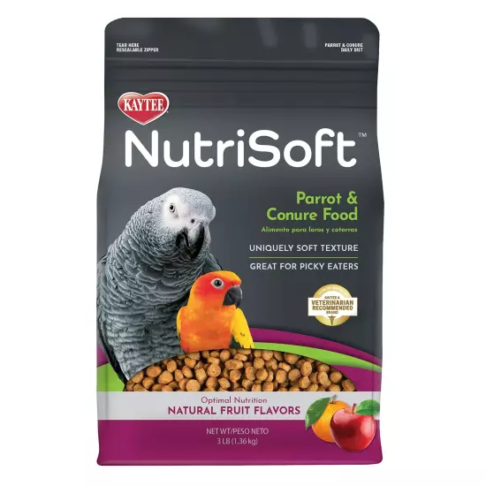 NutriSoft Conure & Parrot Food