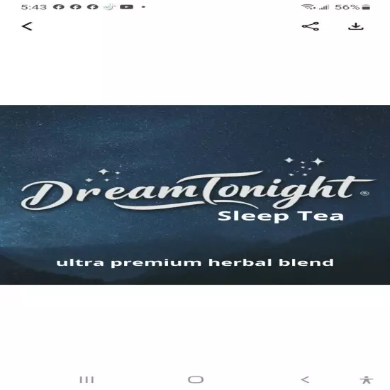 DREAM TONIGHT Sleep tea organic loose leaf by HERBAL MAJIK an ultra premium tea