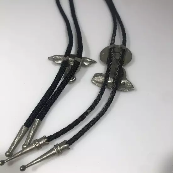 Assorted Styles Vintage Bolo Ties Lot Of 2