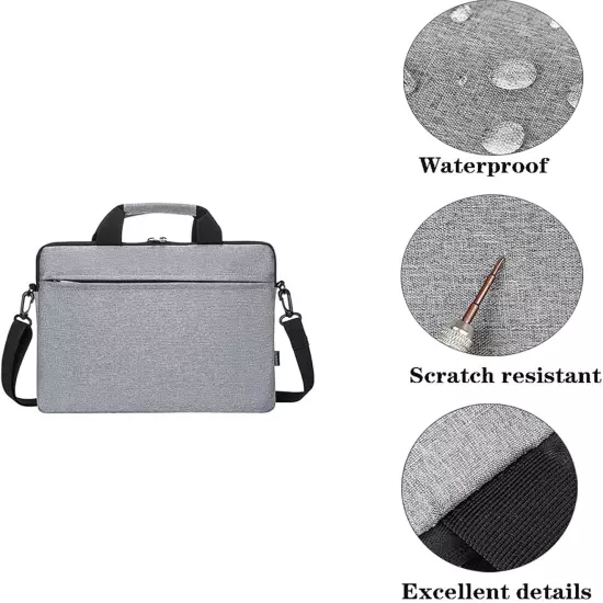 Laptop Bag for Women Men Oxford Cloth Laptop Tote Bag Shoulder Bag Carrying Case