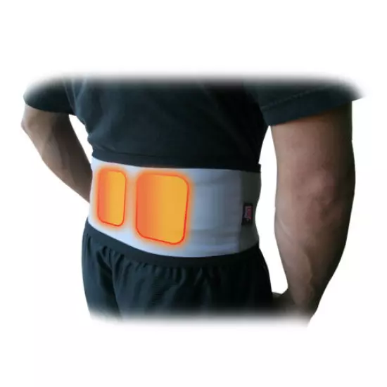 Heated Back Wrap back pain relief Comes with two free 24 hour body warmers 196