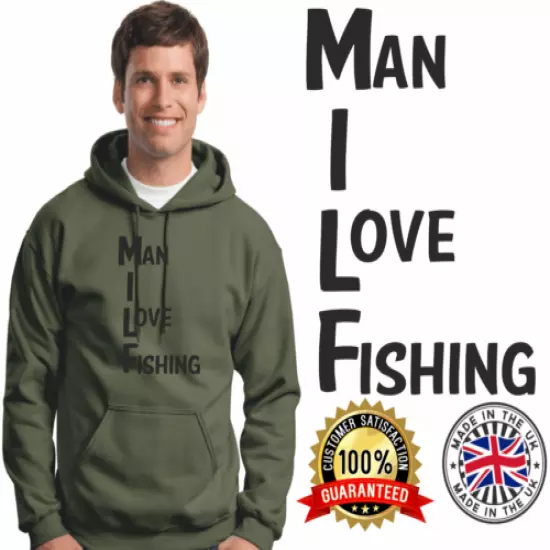 Carp Fishing Hoodie Carping Hoody Quality Brands MILF Winter Gear