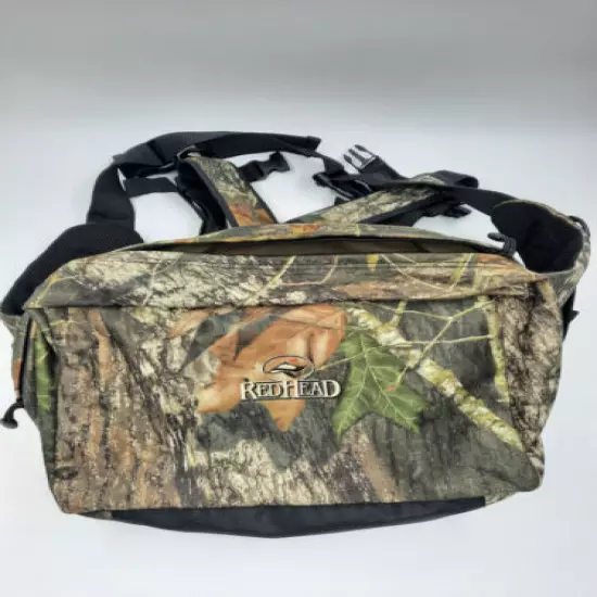 New Never Used Large Redhead Camo Fanny Lumbar Hunting Pack W/ Shoulder Straps