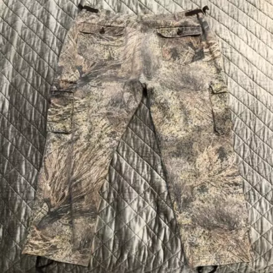 Cabelas Camo Cargo Pants Men's Large USA Sz 38 REG Lightweight