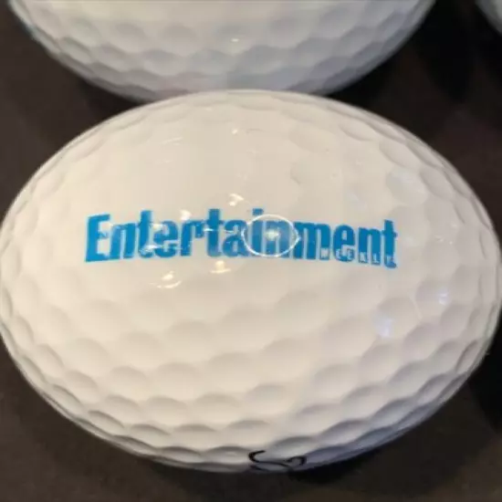 Entertainment Weekly Logo Titleist Golf Balls Four Pack NOS Fab 400 1999 Vintage