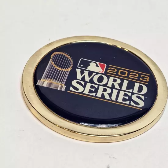 Major League Baseball Security And Enforcement Challenge Coin 2023 World Series 