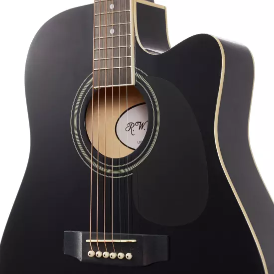 Thinline Cutaway Acoustic Electric Guitar with Gig Bag - Right Handed