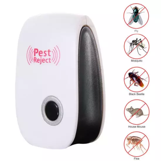 5x Ultrasonic Electronic Anti Mosquito Pest Bug Insect Cockroach Repeller Reject