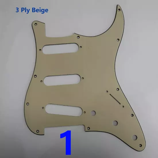 Guitar Prewired Loaded Strat Pickguard with Coil Splitting Alnico5 Pickup for ST