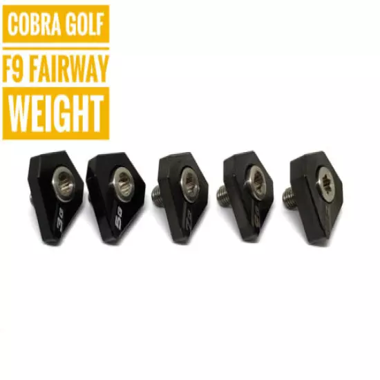 Golf weight for Cobra F9 Speedback Tour Fairway 3g, 5g, 7g, 9g, 11g