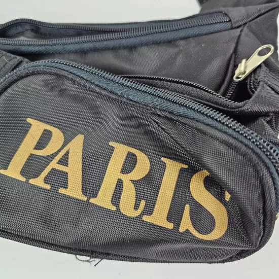 Stylish Paris Fanny Pack for Everyday Adventure Black Travel