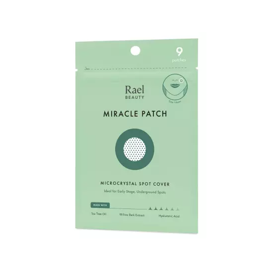 Rael Hydrocolloid Pimple Patches, Miracle Patch - Invisible, Microcrystal