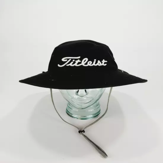 Titleist Golf Sun Bucket Hat Black Mens L/XL Pro V1 FJ Footjoy