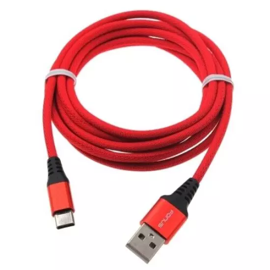 For Samsung Galaxy Z Fold6 - Type-C Red 6ft USB-C Cable Charger Cord Power Wire