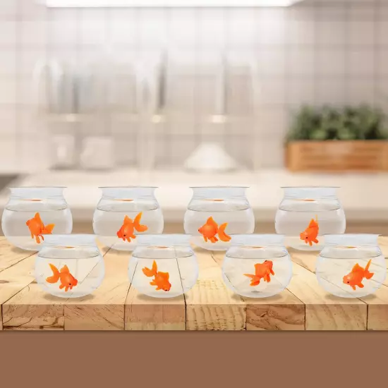 Title: 12-Pack Floating Goldfish Decorations for Aquarium, Tank, & Terrarium