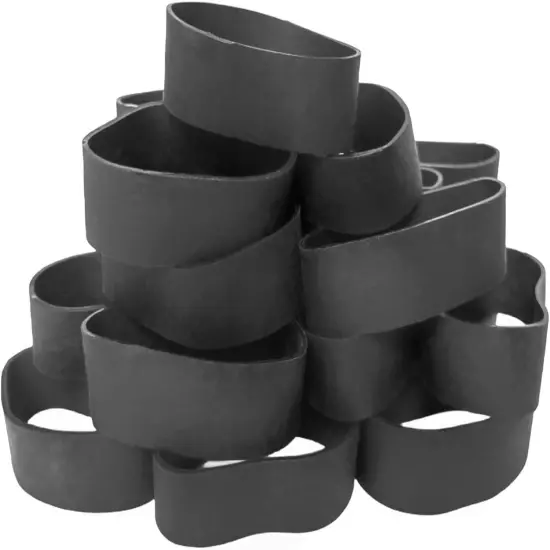 Versatile 3.5'' x 0.75'' Heavy Duty Rubber Bands - 25 Pcs for Office & Camping