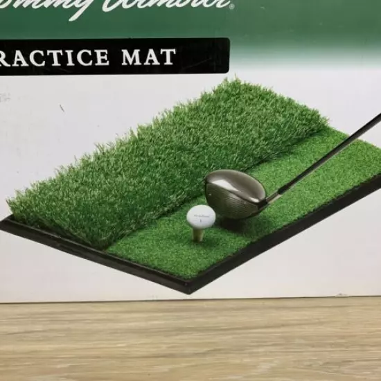 Tommy Armour Fairway/Rough Practice Mat in Box with 3 tees. Excellent Golf Pract