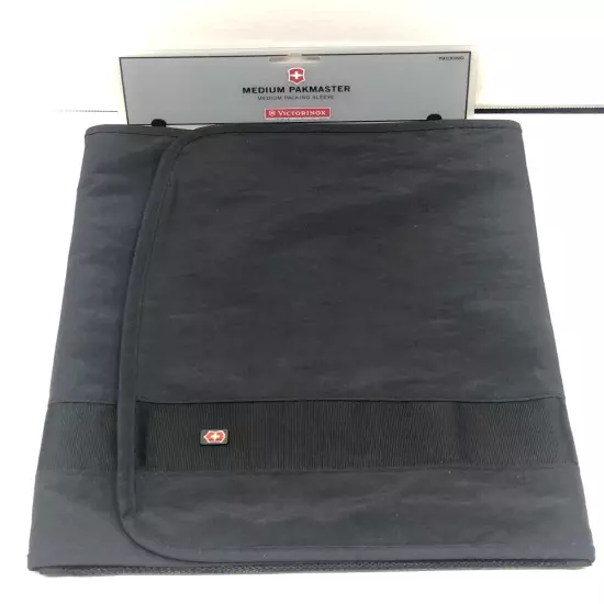 New Victorinox Travel Medium Pakmaster Packing Sleeve Black 15x11