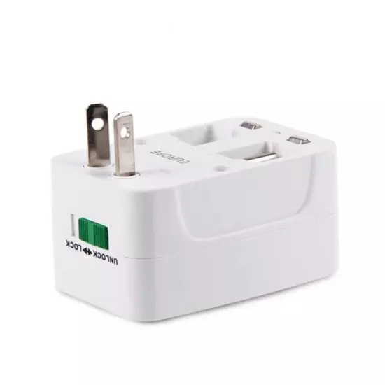 Travel Adapter World Wide Use Universal New Plug Charger UK EU AU US Port