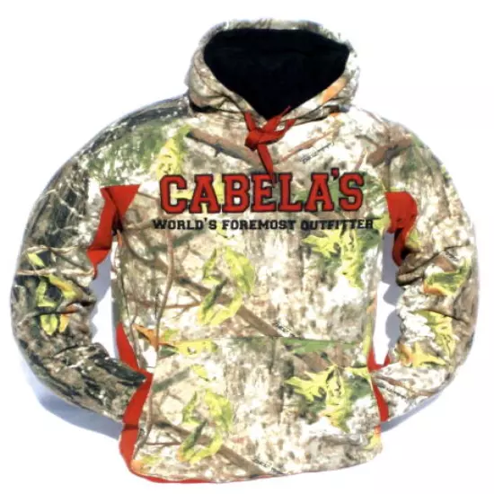 Cabela's Men's ColorPhase Varsity Logo ZONZ Western | Woodlands Hunting Hoodie