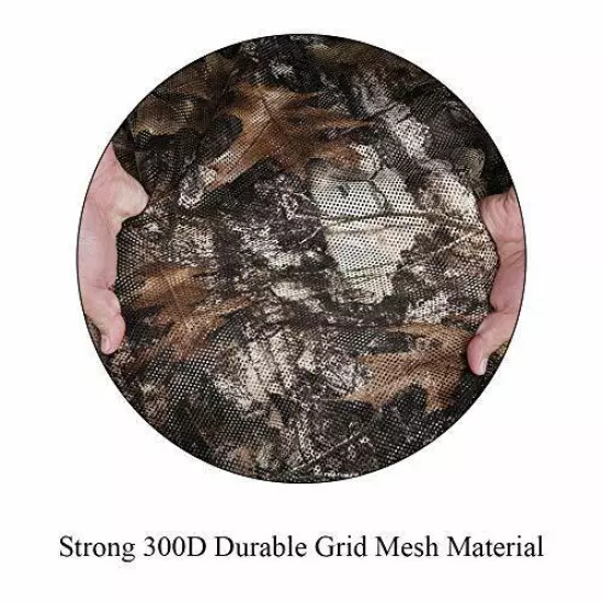 Hunting Blind 300d Durable Grid Mesh For Hunting Photography Camping Concealment