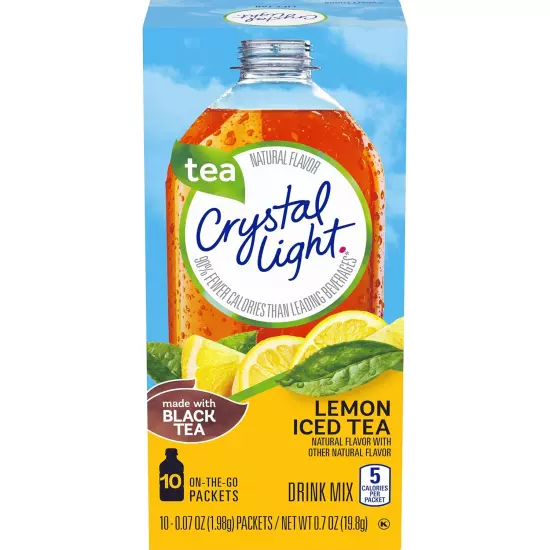 Sugar-Free Lemon Iced Tea On-The-Go Powdered Drink Mix 120 Count