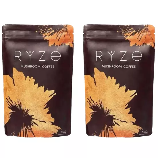 RYZE Mushroom Coffee 30 Servings - Good Organic Supplement - Free Shipping