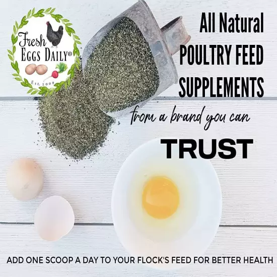 Coop Kelp Organic Feed Supplement Vitamins for Backyard Chickens and Ducks 7LB